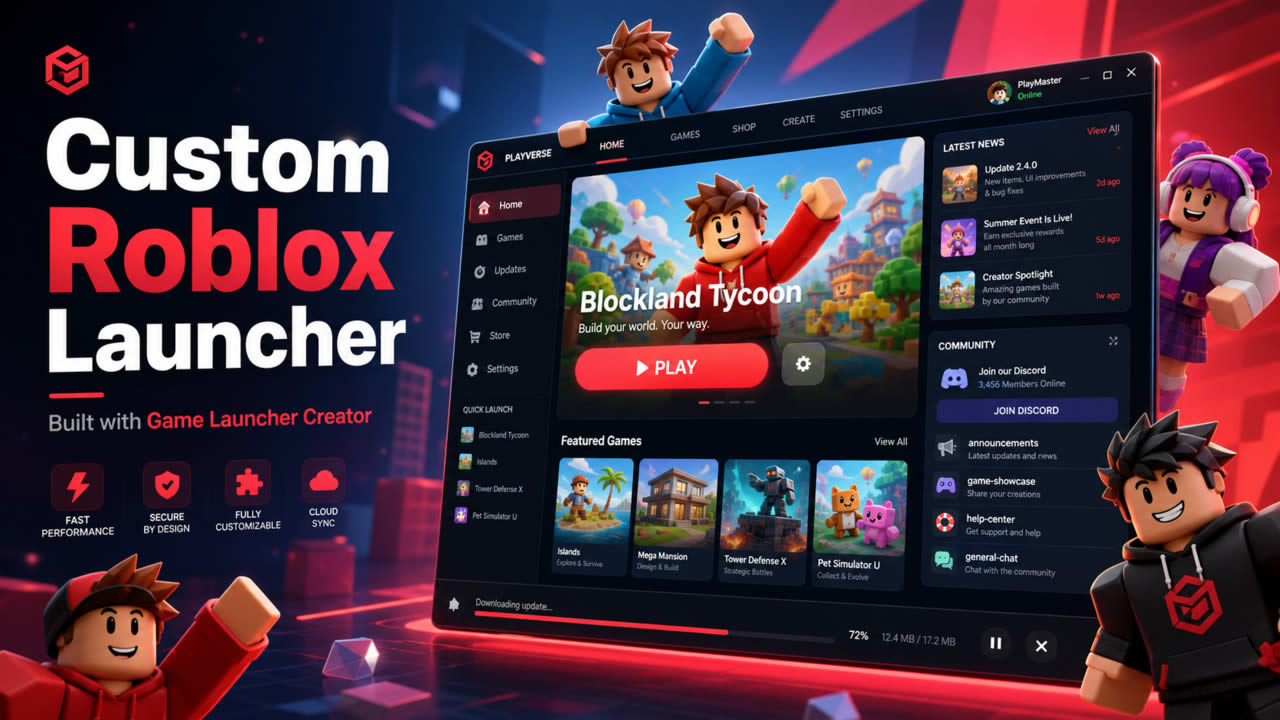 Custom Roblox Launcher