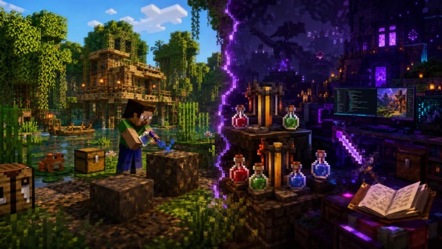 Minecraft Mods and Potions