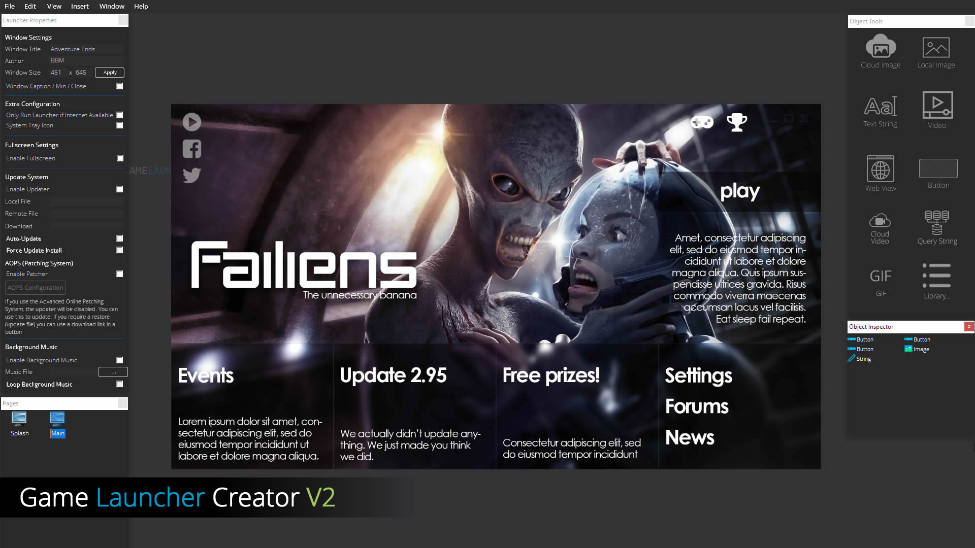 Game Launcher Creator V2