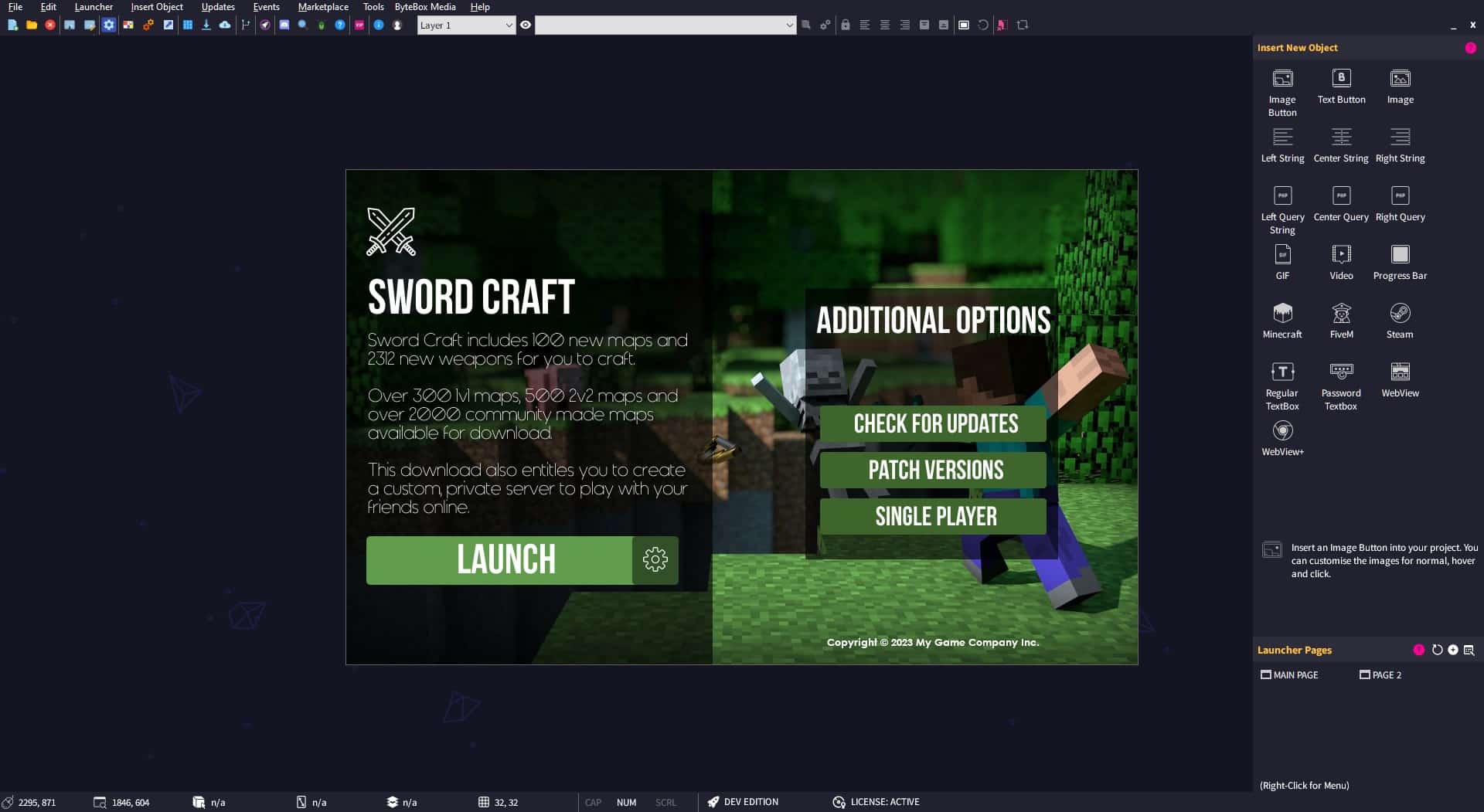 Game Launcher Creator V3