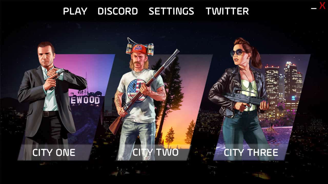 GTA V FiveM Launcher