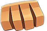 Minecraft character hand gripping the offer card