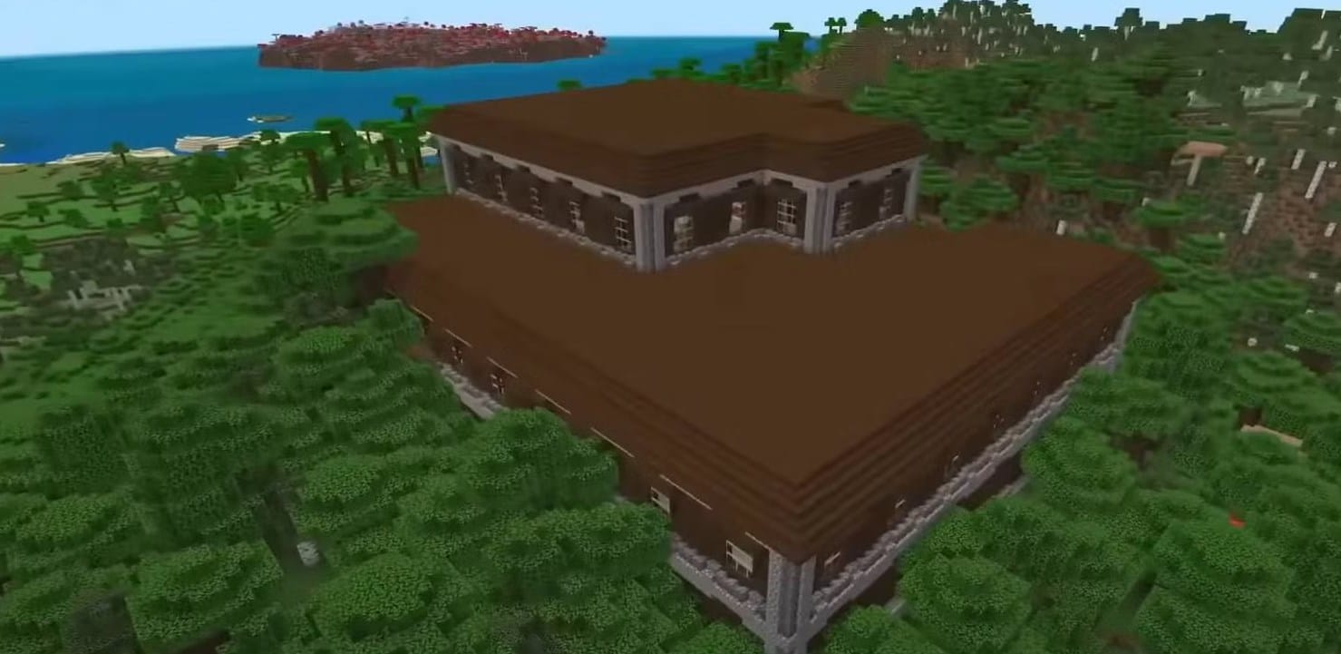 Best Minecraft Seeds For 2024 Game Launcher Creator   Mansion In The Woods 