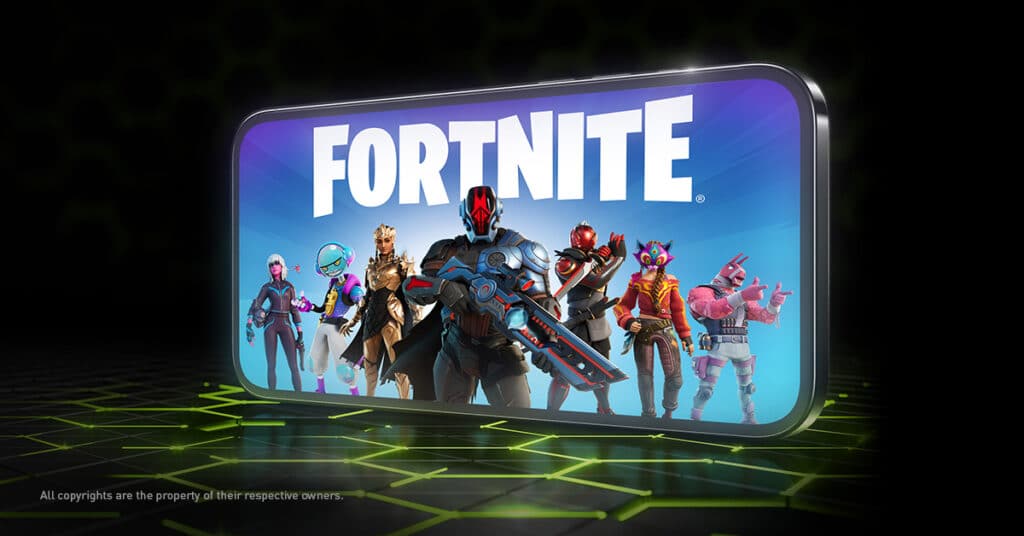 Nvidia GeForce NOW Mobile Preview Fortnite