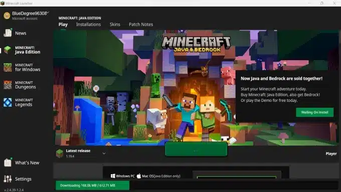 Official Microsoft Minecraft Launcher