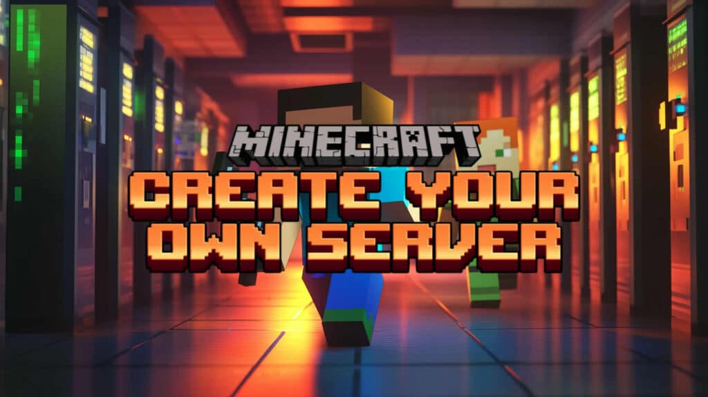 Create your own Minecraft Server Cover